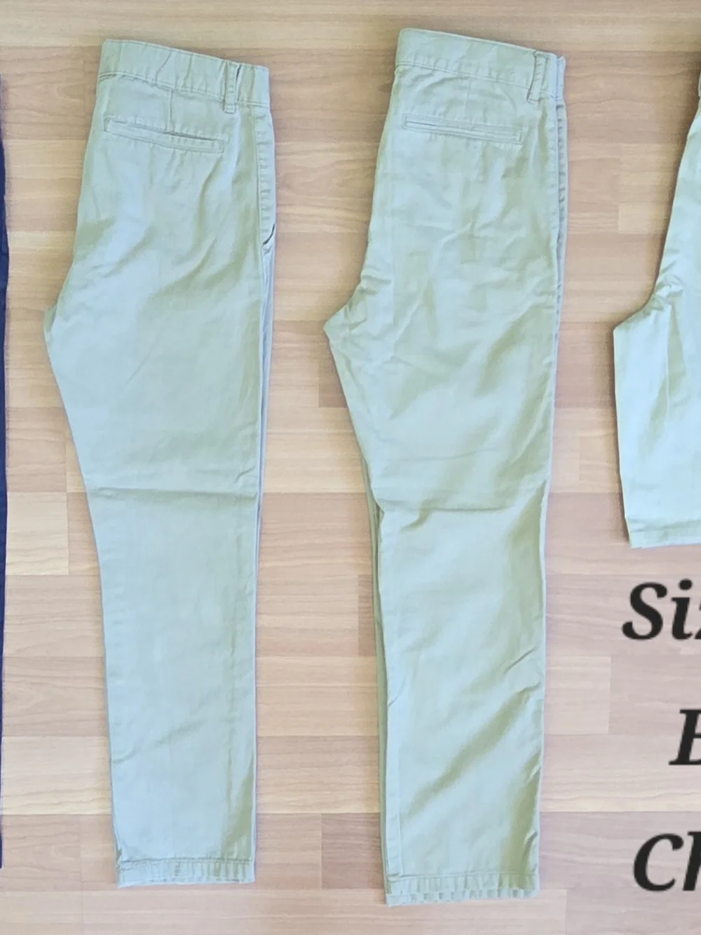 Set of 4, Size 14 Boys, Chino Uniform Pants & Shorts Bundle
